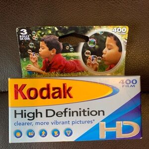 Kodak High Definition Film 400 3 Rolls